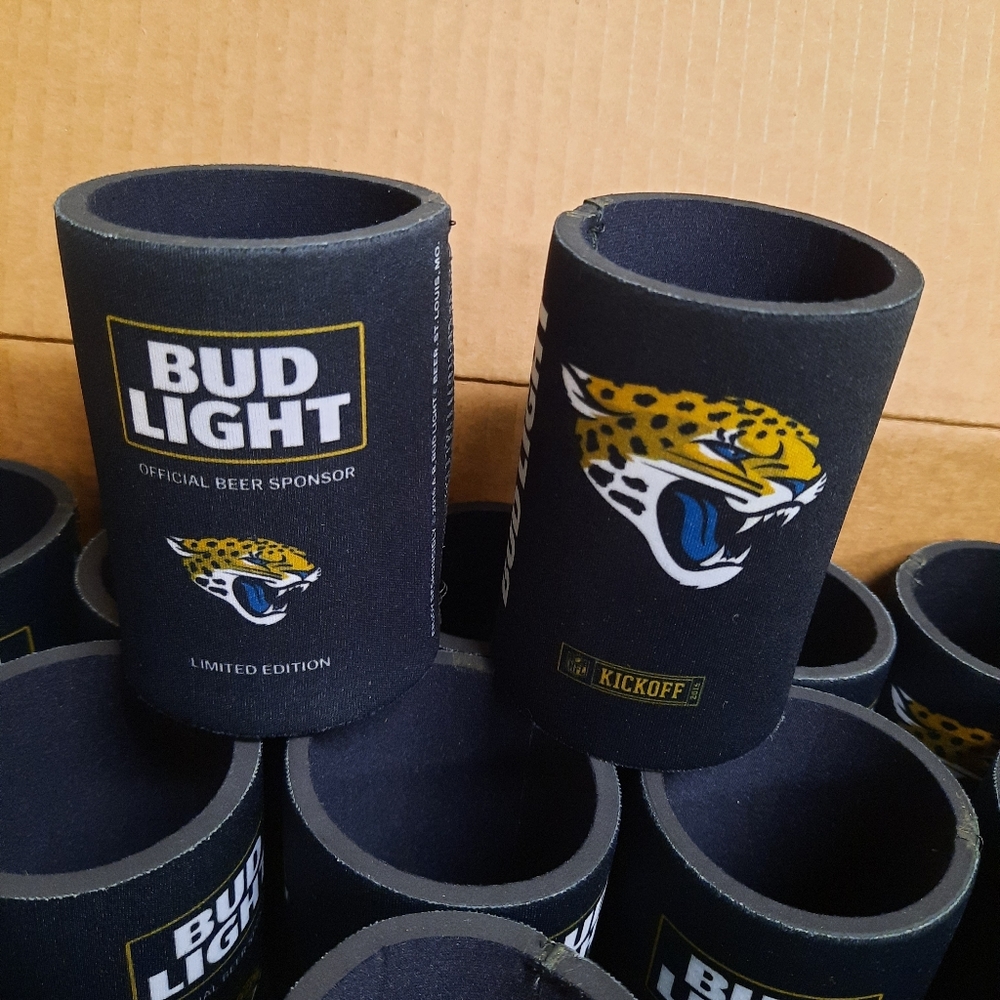 COPY - COPY - Beer coozies 20 count NFL NEW,JAGUARS